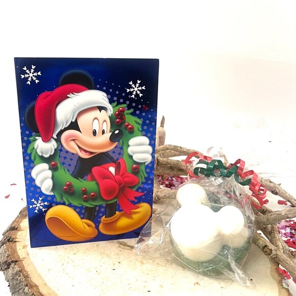 Mouse Holiday Soaps with card included with every soaps. " Set of 2 soaps" - Picture 2 of 5